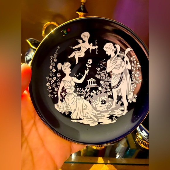 Florentine Espresso set for 5 RARE , PERFECT - Picture 3 of 7